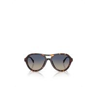Chanel Womens Chanel Ch5552U Polarised Pilot-Frame Acetate Sunglasses Brown