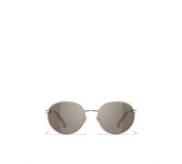 Chanel Womens Chanel Pantos-Frame Sunglasses Brown