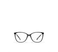 Chanel Womens Chanel Square Eyeglasses Black