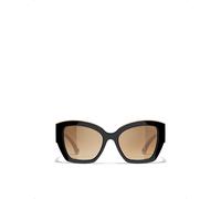 Chanel Womens Chanel Square-Frame Sunglasses Black