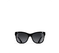 Chanel Womens Chanel Square Sunglasses Black