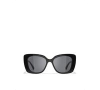 Chanel Womens Chanel Square Sunglasses Black