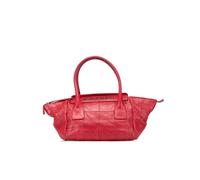 Chanel Women's Preloved Lambskin Square Stitched Lax Handbag in Red