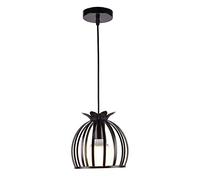 chaner Chaner Ceiling Lights Single Head Chaner Edison Wrought Iron Metal Lantern Droplight Restaurant Kitchen Island Dining Room Bar Hallway E27 Decorative Lighting Pendant Lamps,Wall