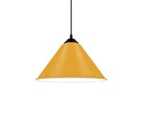 chaner Cone Single Head Chaner, Mac Metal Lamp Shade, Nordic Aluminum Pendant Light, Creative Semi-Embedded Installation for Restaurant, Bar, Coffee Shop, Dining Room Pendant