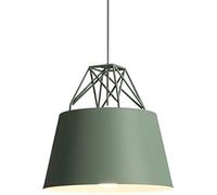 Chaner, Creative Design Ceiling Chaner, Danish Metal Pendant Light Fixture, Barn Lamp Farmhouse Black Pendant Light, E27 Base Single Head Bedside Hanging Lamp for Bar Counter Restaurant Ligh