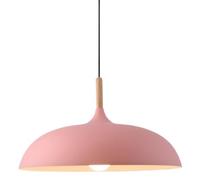 chaner E27 Colorful Modern Chaner - Personalized Wood Hanging Lamp, Simple Industrial Pendant Light, Single Head Lighting Fixture for Dining Room, Bedroom, Kitchen, Bar, Study
