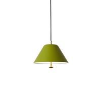 Chaner French Pastoral Style Lamp, E27 Base Single-Head Hanging Light, Personality Acrylic Chaner, Fmount Installation Cafe Lighting/28Cm