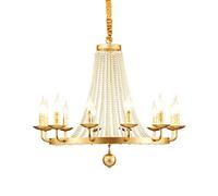 Chaner, Hanging Lamp, Pendant Light Fixture Post-Modern European Style Crystal Candle Chaners Lighting 12 Lights Ceiling for Elegant Decoration D 100cm X H 55cm Kitchen Island