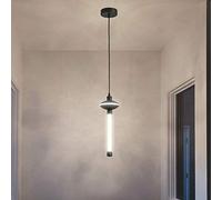 Chaner Led Pendant Ceiling Lights Restaurant Lights Single Head Dimmable Hanging Lights Metal PVC Height Adjustable100Cm Suspension Ceiling Lamps Cafe Kitchen Light,Height 52Cm,Height 52Cm
