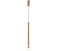Chaner Long Tube Chaner Single Head Bar Chaner Cash Register Aluminum Tube Straight Downlight Restaurant Front Desk Pendant Lights Chaner 5W, Single Hang Lights