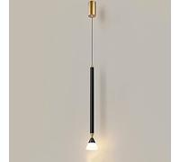Chaner Long Tube Chaner Single Head Bar Chaner Cash Register Aluminum Tube Straight Downlight Restaurant Front Desk Pendant Lights Chaner 5W, Single Hang Lights