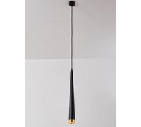 Chaners,Bar Black Downlight Lights Bar Dinitable Front Desk Single Head Hangilights Spotlight Height/Neutral Light/40Cm