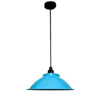 Chaners, Retro Farmhouse Metal Chaner - Industry Pendant Light Fixtures Colorful Macaron Hanging Lamp Home & Kitchen Ceiling Light Iron Lampshade E26 E27 Base Island Lights