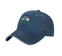 Chang Beer Logo Baseball Caps for Men Women Adjustable Washed Sun Hat Navy Blue