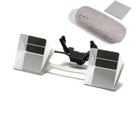 CHANGAR Clip on Lazy Glasses for Myopia People，Look Down Prism Glasses for Crocheting Knitting，Laying Down Reading Glasses in Bed Sofa，lazy Reading Glasses for Bedridden Lying Down Watching Reading