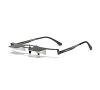 CHANGAR Lazy Glasses Prism Glasses for Watch TV, Read, or Browse Your Phone While Lying Down，New Upgraded Lighter and Clearer Lazy Glasses Spectacles for Reducing Neck and Cervical Strain (Black)