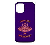 Change Begins With Discomfort Death Moth Grunge Alternative Case for iPhone 12/12 Pro
