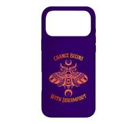Change Begins With Discomfort Death Moth Grunge Alternative Case for iPhone 17 Pro Max