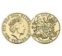 Change Checker 2016 UK 'Last 'Round Pound' CERTIFIED BU £1