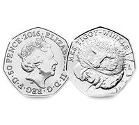 Change Checker 2016 UK Mrs Tiggy-Winkle CERTIFIED BU 50p