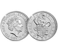Change Checker 2017 UK Lion of England CERTIFIED BU £5