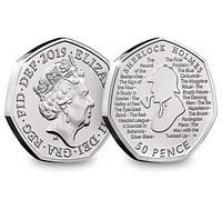 Change Checker 2019 UK Sherlock Holmes CERTIFIED BU 50p