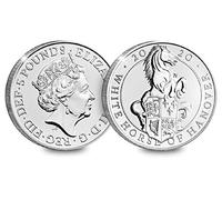 Change Checker 2020 UK White Horse of Hanover CERTIFIED BU £5
