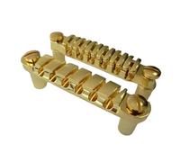 Change Guitar Bridge Tailpiece Replacement Top Hanging String Individual Saddles Zincs Alloy Guitar Bridge Enduring Top Hanging String Individual Saddles