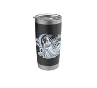 Chang'e Moon Goddess, Jade Rabbit, Immortality and Grace Stainless Steel Insulated Tumbler