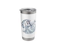 Chang'e Moon Goddess, Jade Rabbit, Immortality and Grace Stainless Steel Insulated Tumbler