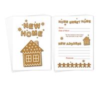 Change of Address Cards - Postcard 16 bulk pack + Self-Seal envelopes - Moved Home - Moving House - Announcement Notification - Ready to write - Blank lines to fill on reverse - Size 105x148mm