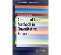 Change of Time Methods in Quantitative Finance (SpringerBriefs in Mathematics)