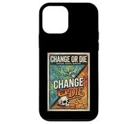 Change or Die Motivation Design Evolve Adapt Survive Case for iPhone 12 mini