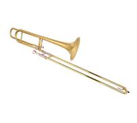 Change Pitch Tenor Trombone B Flat To F Slide Trombone Brass Instrument With Accessories Trombone for Beginner