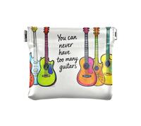 Change pouching Wallet Never Have Too Many Guitars Green Convenient Jewelry pouching for Ladies pequenos para