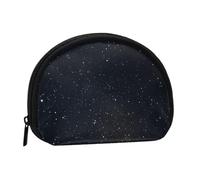 Change Purse Travel Pocket Coin Purse Small Wallet Zipper Pouches for Money Card Key Lipstick - black glitter, Black, One Size, Modern