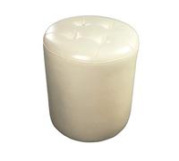 Change Shoe Bench High Resilience Pouffe & Footstool for Living Room Durable & Anti Aging Non Deformable 6 Colors Available (Beige 35x40cm)