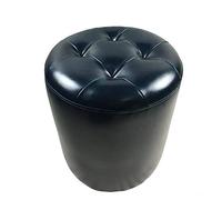 Change Shoe Bench Pouffes & Footstools Durable Living Room Stools High Resilience Anti Aging Non Deforming 6 Colors Available Black Size: 35x40cm