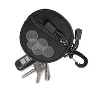 Change the Wallet - Compact Coin Bag, Mini Money Case, Lightweight Zip Pocket, Durable Round Storage , Safe Cash Holding, Accessories for Daily Beso, black, see description, See description