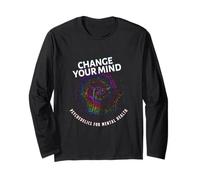 CHANGE YOUR MIND - Psychedelics for Mental Health Long Sleeve T-Shirt