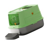 Changeable airtight urine trash can measures 16.54 x 17.72 x 24.41 inches and continues the battle of enclosed urine waste with double entry specs and removable sifting tray construction