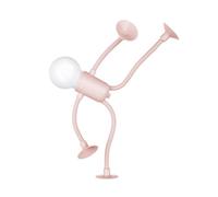 Changeable Shape Funny Sportsman Night Light, 2024 Fun Night Light with Suction Cup,Cute Light Bulb Man minis Night Light,Bendable Desk Lamp Ornaments for Home