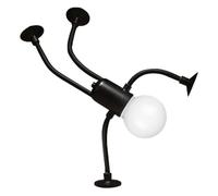 Changeable Shape Funny Sportsman Night Light, Cute LED Light Bulb Mini Nightlights,Changeable Shape Funny Sportsman, Cute Lightbulb Man Mini Night Lights, Bendable Desk Lamp Ornaments for Home