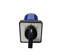 Changeover Cam Switch 25A 690V Silver Contact 1-8 Poles Two/Three Positions LW28-25 LW26 YMW26 1Pcs(25A-102,2P-8 Terminals)