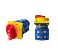 Changeover Rotary Cam Switch Power Cut-off Combination Knob Padlock Master Control Circuit OFF-ON LW28 LW26GS-63/04-2 IDGTTLDF