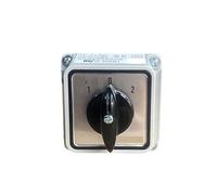 Changeover Rotary Cam Universal Switch 20A 3 Floors Three Positions With Waterproof Enclosure Control Dual Power