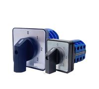 Changeover Switch 0-3 Positions 20/25/32A Three Levels Knob Rotary Cam Switches electronic starter Interruptor LW26 YMW26-32/3(25A)