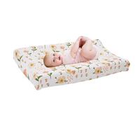 Changer Mat - Change | Stretch Breathable Cotton Soft Change Covers & Pads | Cute Print Pattern Change Table Cover for Girls | Durable and Fade Resistant