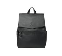 Changing Backpack, Changing Bag, Diaper Backpack, Diaper Bag, Hospital Bag, Faux Leather, Vegan Leather, Baby Bag, LUXE - Black